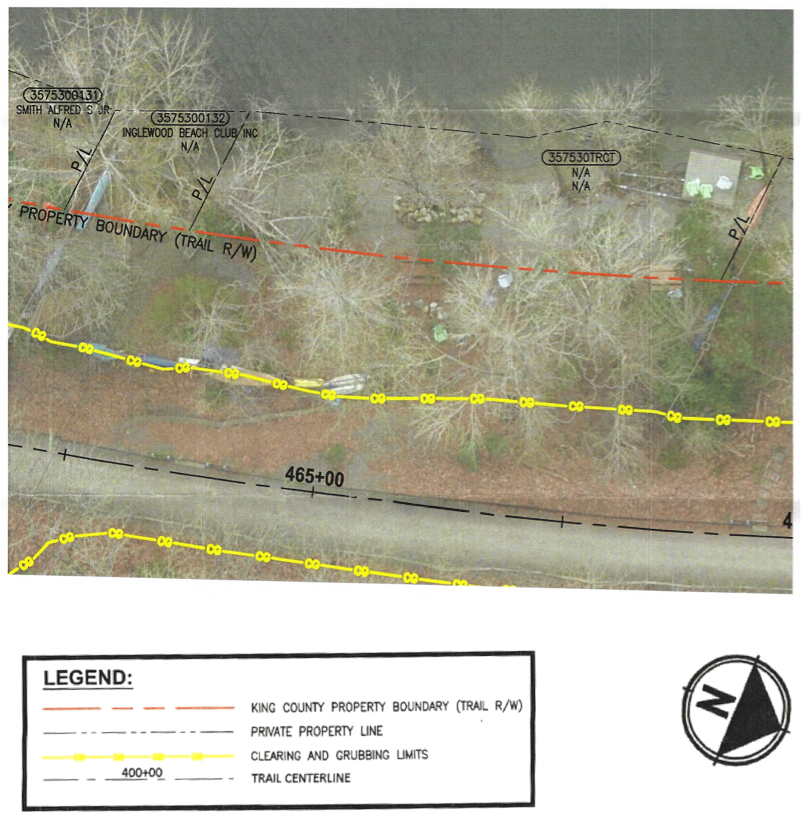 King County construction map of IBC parcel