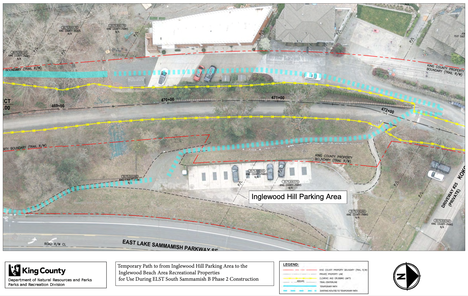 Temporary Trail Access